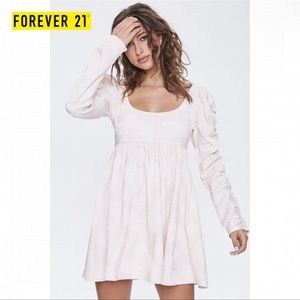 Pink Babydoll Dress - Forever 21